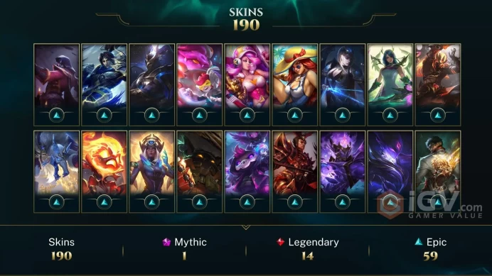 Latin America South Victorious Orianna - Victorious Maokai - Victorious Sivir - Lv 312 | 169 Champs | 190 Skins FULL ACCESS A769