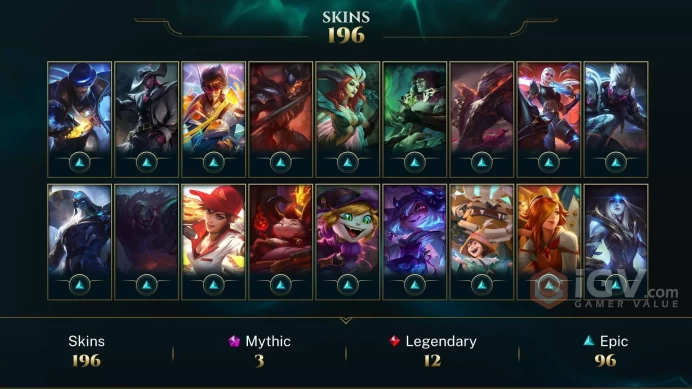 Latin America North Victorious Orianna - Victorious Graves - Victorious Aatrox - Lv 290 | 164 Champs | 196 Skins FULL ACCESS A771