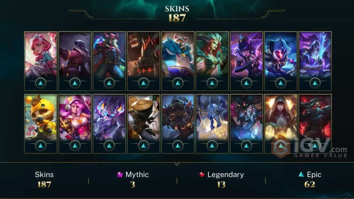 Latin America North Spirit Guard Udyr - Prestige Battle Academia Lux (2022) - Annie-Versary - Lv 314 | 165 Champs | 187 Skins FULL ACCESS A775