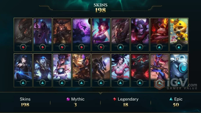 Latin America North Victorious Orianna - Victorious Maokai - Victorious Sivir - Lv 374 | 165 Champs | 198 Skins FULL ACCESS A788