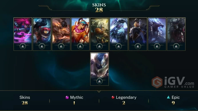 EUW | 24 Skins | 76 Champions | Level 121 | 149 BE | Cottontail Teemo | Traditional Lee Sin | Hextech Galio | True ...