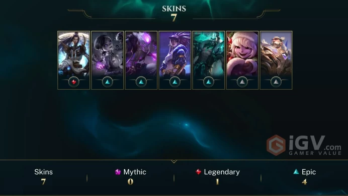 EUW D3 33LP - 7 SKIN - MID MAIN- FULL ACCES - 2021 ACCOUNT- INSTANT DELIVERY- FULL ACCES- SAFE