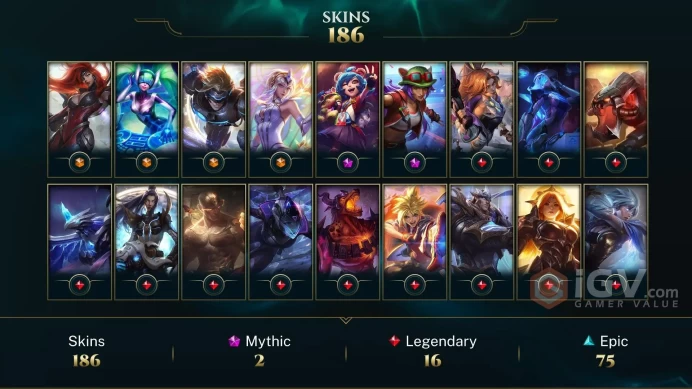 Europe Nordic & East Victorious Orianna - Victorious Aatrox - Victorious Blitzcrank - Lv 333 | 147 Champs | 186 Skins FULL ACCESS A811