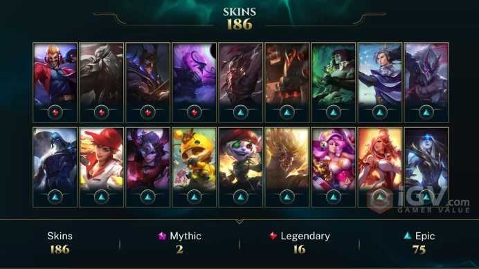 Europe Nordic & East Victorious Orianna - Victorious Aatrox - Victorious Blitzcrank - Lv 333 | 147 Champs | 186 Skins FULL ACCESS A811