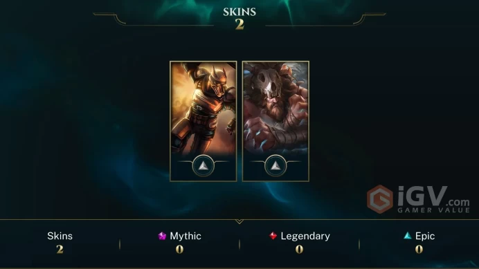 Europe West Riot K-9 Nasus - Primal Udyr - Lv 30 | 33 Champs | 2 Skins FULL ACCESS A815
