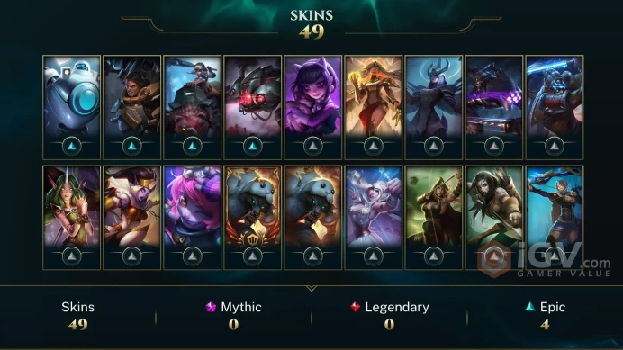 North America Judgment Kayle - Urf the Manatee - iBlitzcrank - Lv 31 | 62 Champs | 49 Skins FULL ACCESS A825
