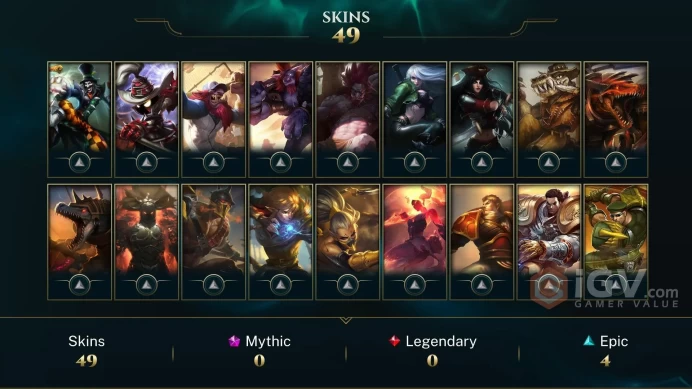 North America Judgment Kayle - Urf the Manatee - iBlitzcrank - Lv 31 | 62 Champs | 49 Skins FULL ACCESS A825