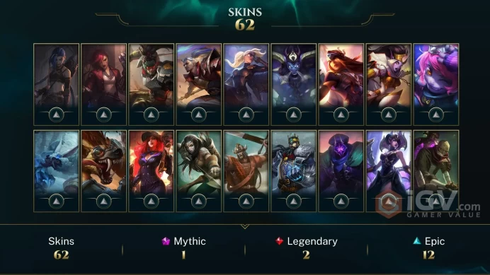 Europe Nordic & East Victorious Orianna - Victorious Elise - Victorious Sivir - Lv 48 | 107 Champs | 62 Skins FULL ACCESS A850