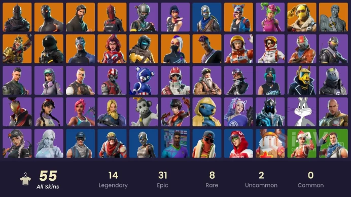 [PC/PSN/XBOX] FA 55 SKINS | BLACK KNIGHT | SPARKLE SPECIALIST | ROYALE KNIGHT | BLUE SQUIRE | THE REAPER | TAKE THE L | FLOSS | FRESH |
