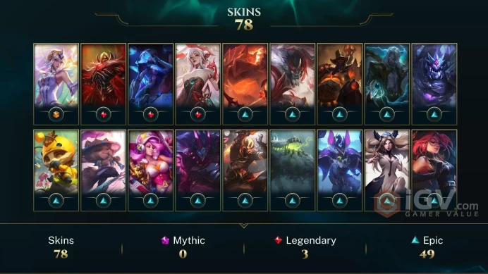 [EUW] S16! - SPLIT 2! Emerald 1 - 79 Skins - Ranked Ready - Handmade - Unverified Email