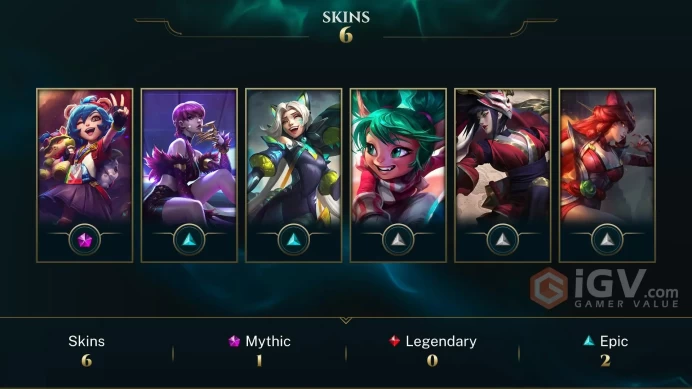 Latin America North HANDLVL'D IRON 4 ( 2 WINS, 33 LOSSES ) + BE:19K + 44 CHAMPS + FULL ACCESS + Instant Delivery + A045