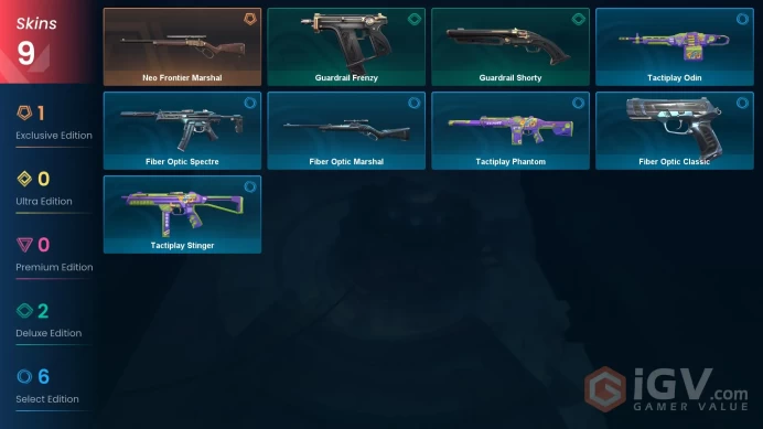 [NA] 9 SKINS | 0 KNIVES | Frontier Marshal