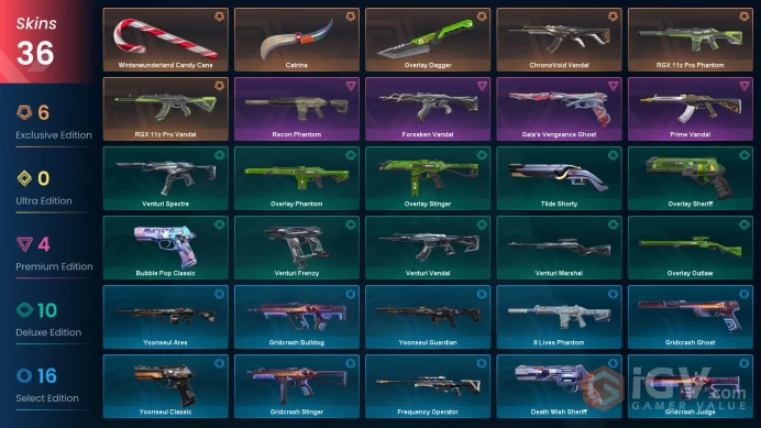 [EU] - SKINS 36 - KNIFE 3 - RGX 11z Pro Vandal - ChronoVoid Vandal - RGX 11z Pro Phantom - FULL ACCESS - INSTANT DELIVERY