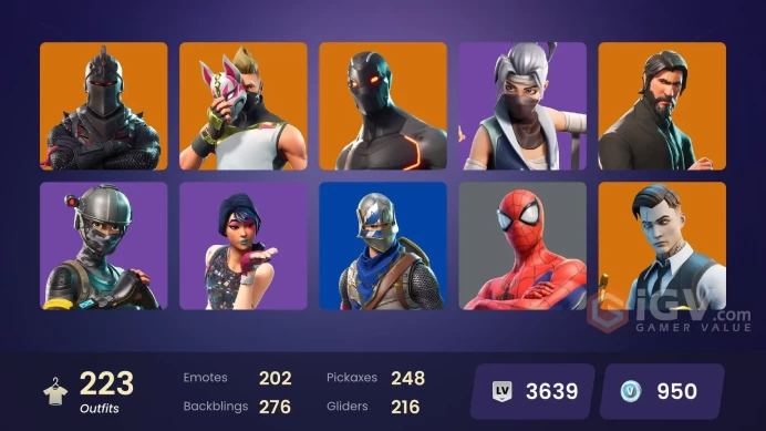 [PSN/XBOX/PC] 222 skins | OG STW | Black Knight | Sparkle Specialist | The Reaper | Blue Squire | Royale Knight | Elite Agent | Blue Team Leader