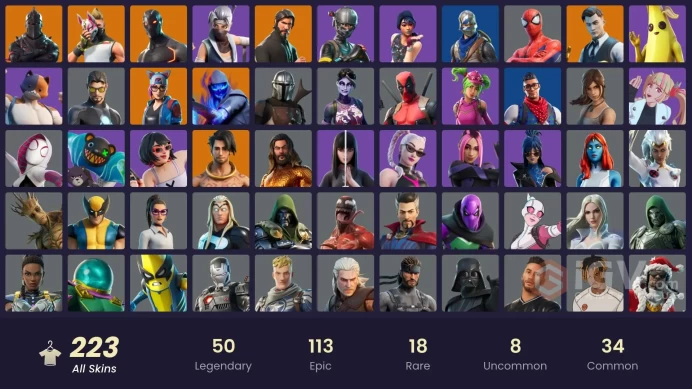[PSN/XBOX/PC] 222 skins | OG STW | Black Knight | Sparkle Specialist | The Reaper | Blue Squire | Royale Knight | Elite Agent | Blue Team Leader