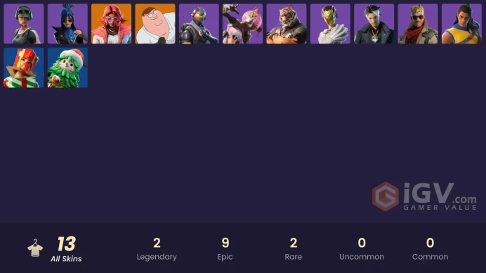 [PSN/XBOX/PC] 13 skins | Rogue Agent | Trailblazer | Peter Griffin | Valeria | Nisha | Oscar | Montague | Trailblazer Tai | Vengeance Jones |Hop