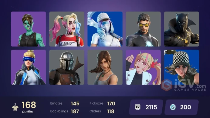 [PC/PSN/XBOX/Nintendo] 168 skins F/A : Eddie Brock | Venom | Sasuke Uchiha | Neo Versa | Grind | Fixer | Lina Scorch | Clutch | Sultura | Mounta