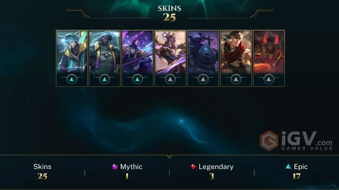 SG 25 SKINS BRONZE 2 74 CHAMPIONS 48 LEVEL INSTANT DELIVERY FULL ACCESS FLthh