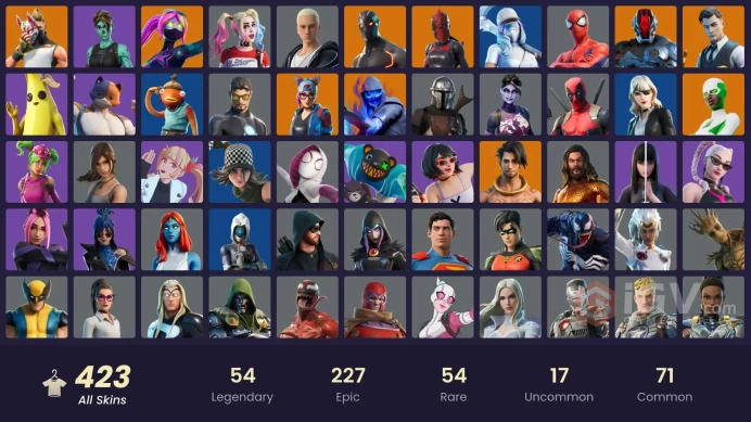 [PC/PSN/XBOX] 418 skins | Merry Mint Axe| Leviathan Axe | Laugh It Up | Point It Out | Reaper Axe | Omega (stage 5) | Candy Axe | 3600 VB