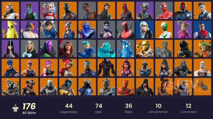 [PC/PSN/XBOX] FA / 170 SKINS / TRAVIS SCOTT / THE REAPER / MINTY / LEVIATHAN AXE / OMEGA (STAGE 5) / OG STW