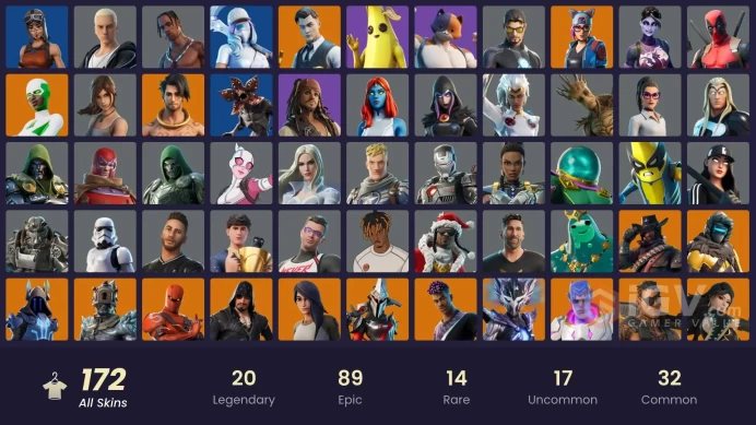 FA / 168 SKINS / TRAVIS SCOTT / GOLD BRUTUS / GOLD MIDAS