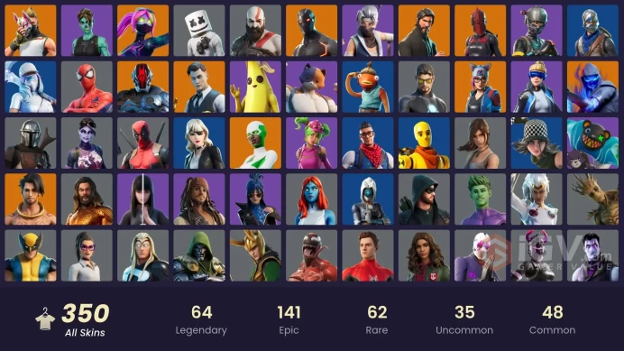 [PC/PSN/XBOX] FA / 348 SKINS / THE REAPER / LEVIATHAN AXE / KRATOS / NEO VERSA / BLUE SQUIRE / ELITE AGENT / GOLD MIDAS / GOLD BRUTUS / OG STW