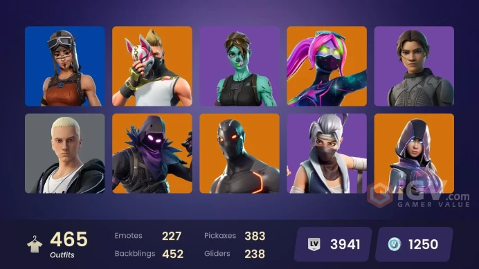 [PC/PSN/XBOX] 465 skins | SUPER DELUXE STW | Psycho Bandit | Chun-li | Glow| Leviathan Axe | Point It Out |Orange Justice | Hot Marat  |1250VB