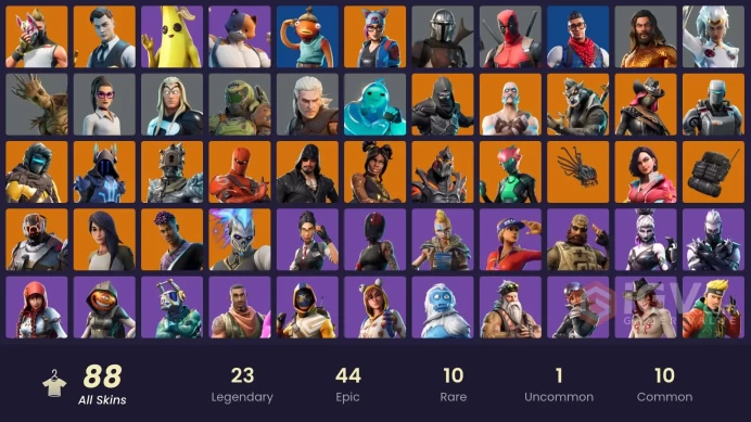 [XBOX/SWITCH/PC] - 88 skins| WORLD CUP | Prodigy | Fixer | Midas | Ragnarok | Calamity | Fade | Lynx | The Prisoner | Renzo the Destroyer |