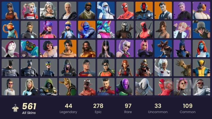 [PC/PSN/XBOX/SWITCH] | LIFETIME | 561 skins | Polo Prodigy | Neo Versa | Leviathan Axe | Surf Strider | Cole | Candy Axe | Gold Skye