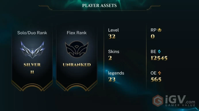 [EUW] S2026 - Silver 2 -60LP- - 1Win - 2Lose - Placements -12K Be- Honor 3 - Pentakill Viego - Instant Delivery