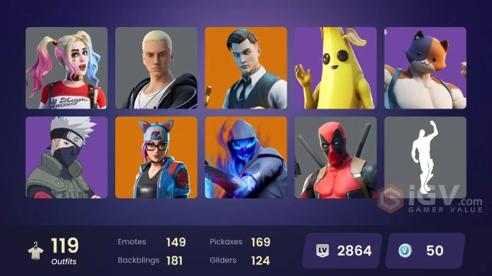 Fortnite Account [PC] 118 skins | OG STW | Naruto Uzumaki | Hybrid | Rox | Blackheart | Fusion | Zenith | The Ice King | Hades | Sorana | Midas 