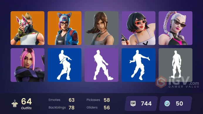 Fortnite Account [PC] 59 skins | OG STW | A.I.M. | Enforcer | Ragnarok | Ravage | Malik | Calamity | Dire | Drift | Zenith | Lynx | Snap | Darth