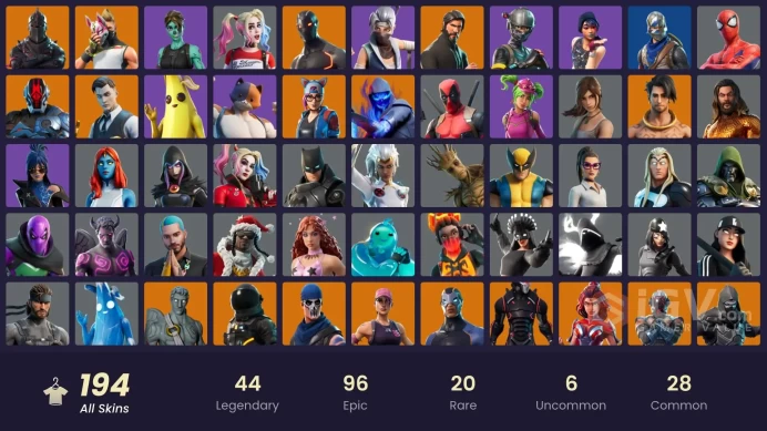 [PC/XBOX] 193 skins | OG STW | Black Knight | Sparkle Specialist | The Reaper | Blue Squire | Royale Knight | Elite Agent | 350 VB