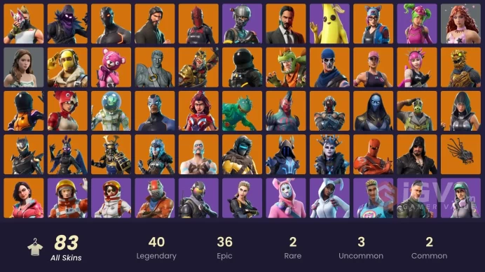 Fortnite Account [PC] 79 skins | OG STW |Ultimate Edition| The Reaper | Elite Agent | Rogue Agent | Dark Voyager | Raptor | 50 VB