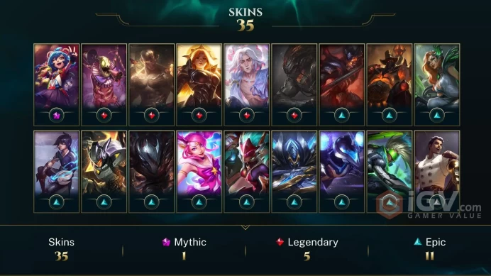 | EUW | 37 SKINS | EMERALD 2 | 109 CHAMPIONS | 147 LEVEL | INSTANT DELIVERY | FULL ACCESS | FmQXL |