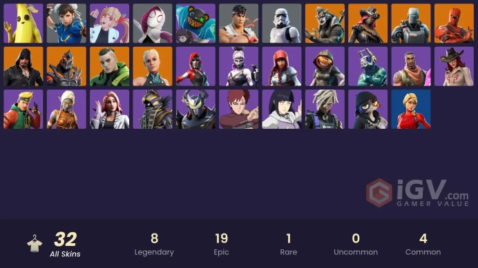 13413[PC/PSN/XBOX]Chun-Li|Ryu|Dire|Paradigm (Reality-659)|Twyn|Ruin|Hybrid|Calamity|Blackheart|A.I.M.|Imperial Stormtrooper