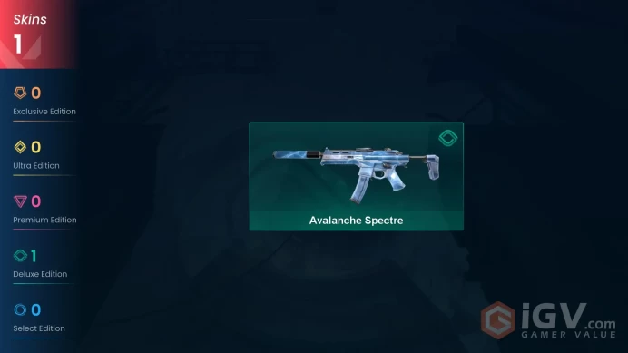 [EU] 1 Skins | Full Acces | Avalanche Spectre |