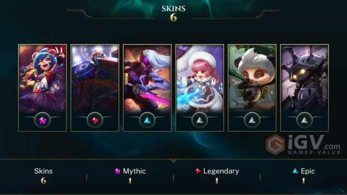 [LAS] - League of Legends | SKINS [5] | Сhampions [24] | LVL [23] | Full access + mail |