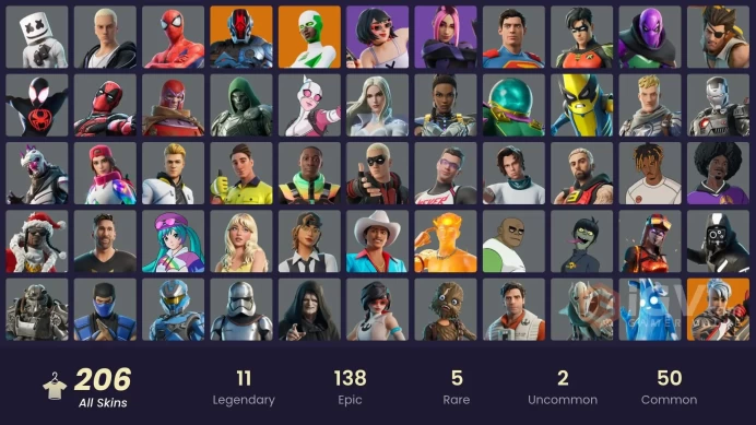 [PC/PSN/XBOX] 207 skins | Shady Doggo | On | Challenger | Lowlight | Harbinger Armor Omegarok | Y388