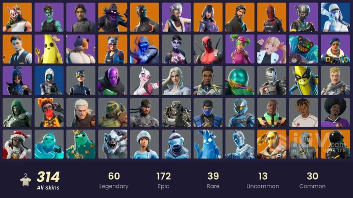 [PC/PSN/XBOX] FA / 304 SKINS / THE REAPER / GLOW / ELITE AGENT / OMEGA (STAGE 5) / GOLD BRUTUS / GOLD MIDAS / BLUE STRIKER / OG S