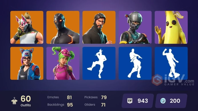 Fortnite Account [PC] 60 skins | OG STW Deluxe Edition | The Reaper | Elite Agent | Dark Voyager | A.I.M. | Enforcer | The Ice King |  200 VB