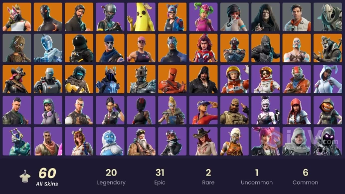  Fortnite Account [PC] 60 skins | OG STW Deluxe Edition | The Reaper | Elite Agent | Dark Voyager | A.I.M. | Enforcer | The Ice King |  200 VB