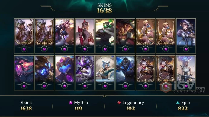 NA EMAIL CHANGEABLE 1638 SKINS PAX TWISTED FATE 119 MYTHIC 88 PRESTIGE 70KOE 115 ME 355 CHROMA LAST PLAY 2024