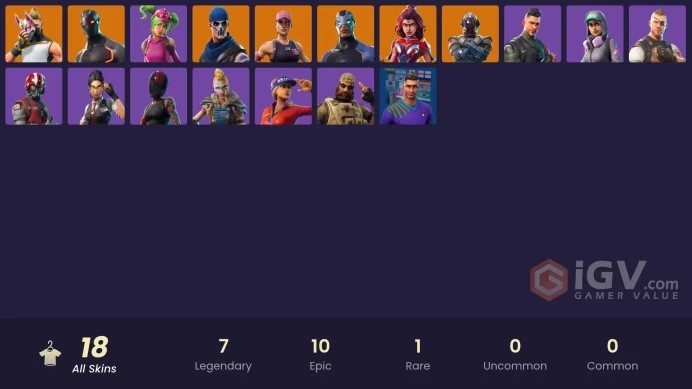 Fortnite Account [PC] Deluxe Edition 18 skins | OG STW | The Visitor | Omega | Valor | Carbide | Drift | Sun Strider | Wingman | Redline | Tekni