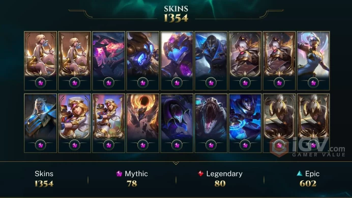 NA EMAIL CHANGEABLE 1354 SKINS 56x PRESTIGE 38KOE 64 little legends LAST PLAY 2023
