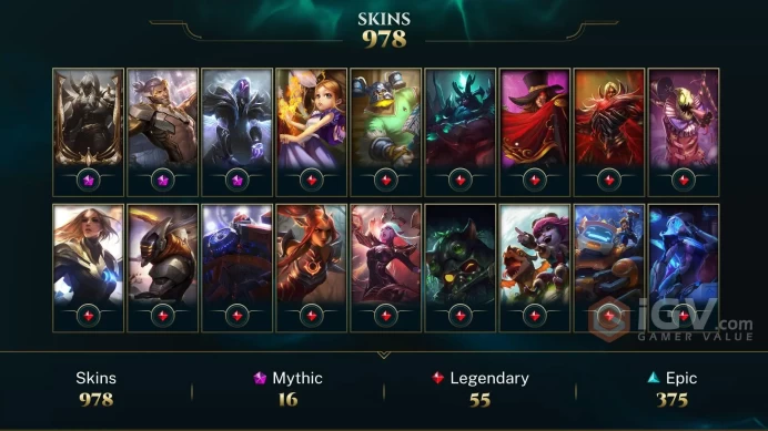 NA EMAIL CHANGEABLE ALL CHAMPS 191K BE 978 SKINS Judgment Kayle Riot Squad Singed Worlds 2012 Riven + Her icon Vengeful Wraith+Rarest icons