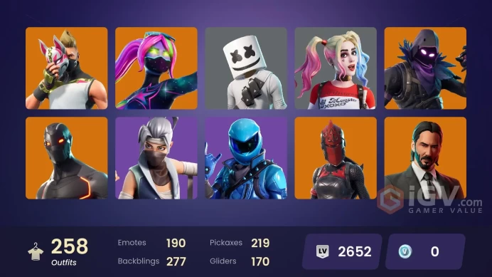[PC/PSN/XBOX/NIN] 258 skins | Honor Guard | Victor Elite | FNCS 3:1 Champion | Black Adam | Naruto Uzumaki | Galaxia | Cuddle Team Leader | 