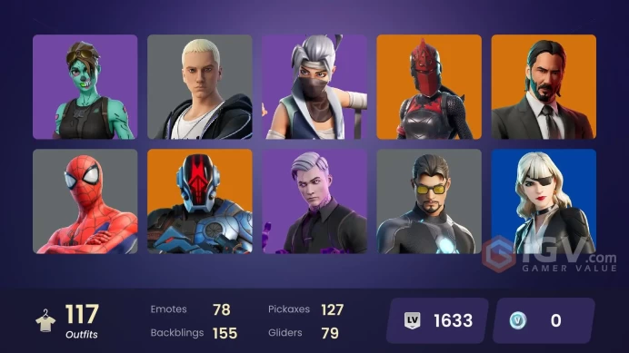 [ALL PLATFORMS]-117 Skin-John Wick-Red Knight-Blaze-Spectra Knight-Shadow Midas-Reaper-110K V-BUCKS SPEND-FULL ACCESS-BEST SELLER-
