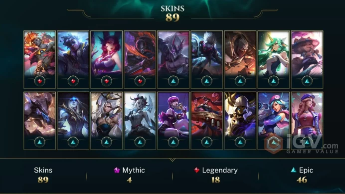 NA EMAIL CHANGEABLE 74 CHAMPIONS 89 SKINS PRESTIGE SENNA EKO SETT