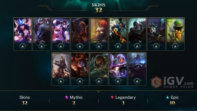 NA EMAIL CHANGEABLE 60 CHAMPIONS 32 SKINS 30 ME Annie-Versary Prestige Obsidian Dragon Sett LAST PLAY 2022